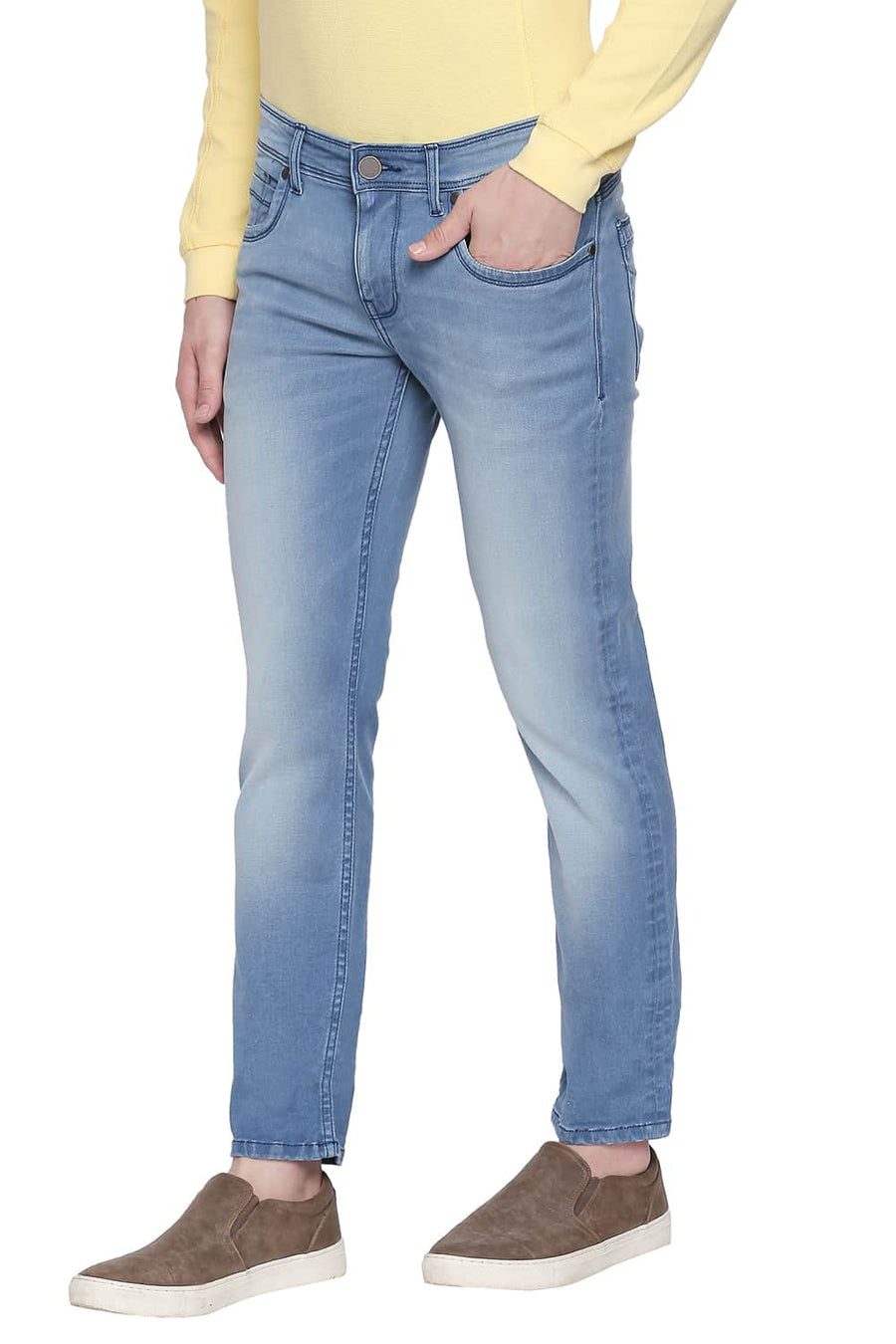 BASICS TORQUE FIT CHINA BLUE STRETCH JEANS
