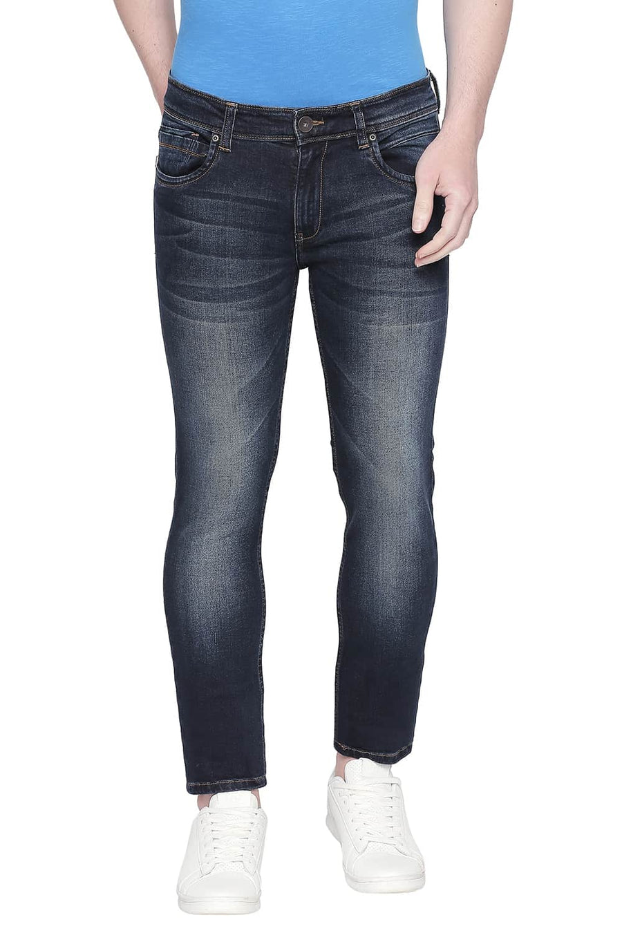 BASICS BLADE FIT OUTER SPACE STRETCH JEANS