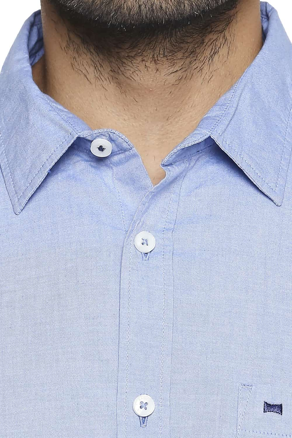 BASICS SLIM FIT OXFORD SHIRT