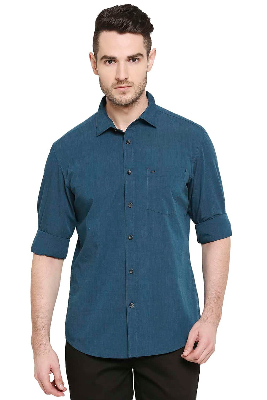 BASICS SLIM FIT LEGION TURQUOISE FILA FIL SHIRT