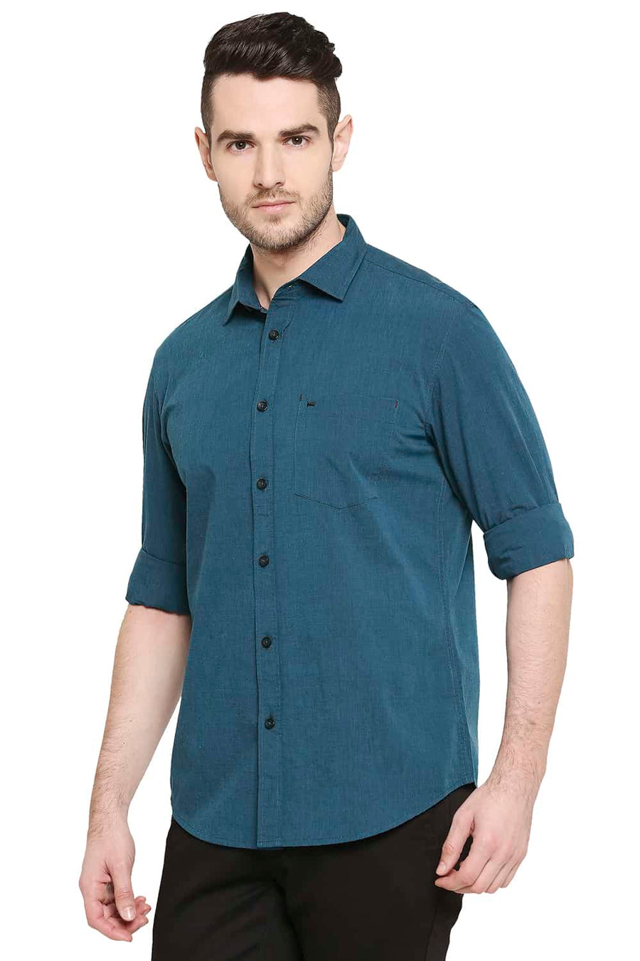 BASICS SLIM FIT LEGION TURQUOISE FILA FIL SHIRT