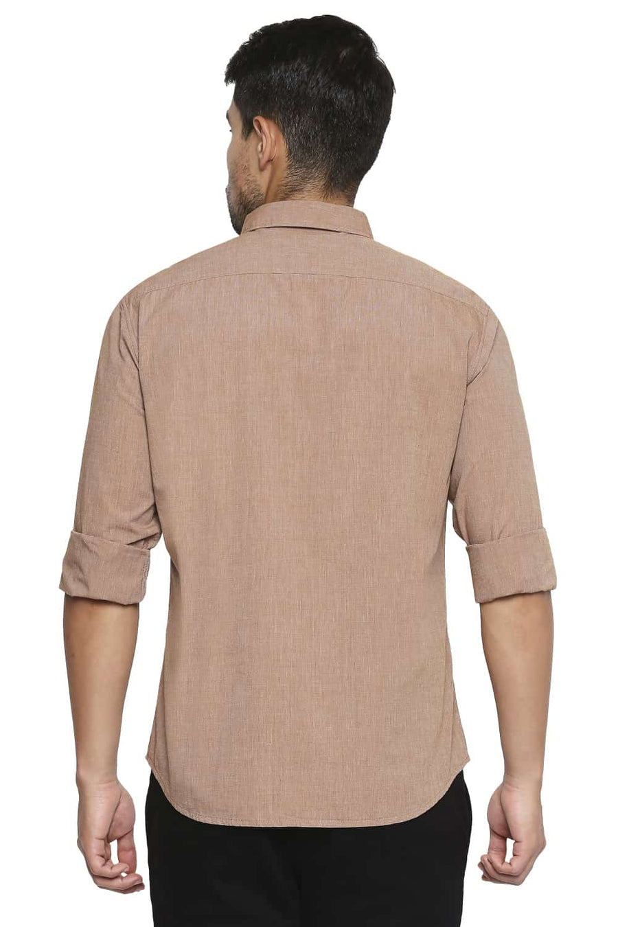 BASICS SLIM FIT BROWN SUGAR FILA FIL SHIRT