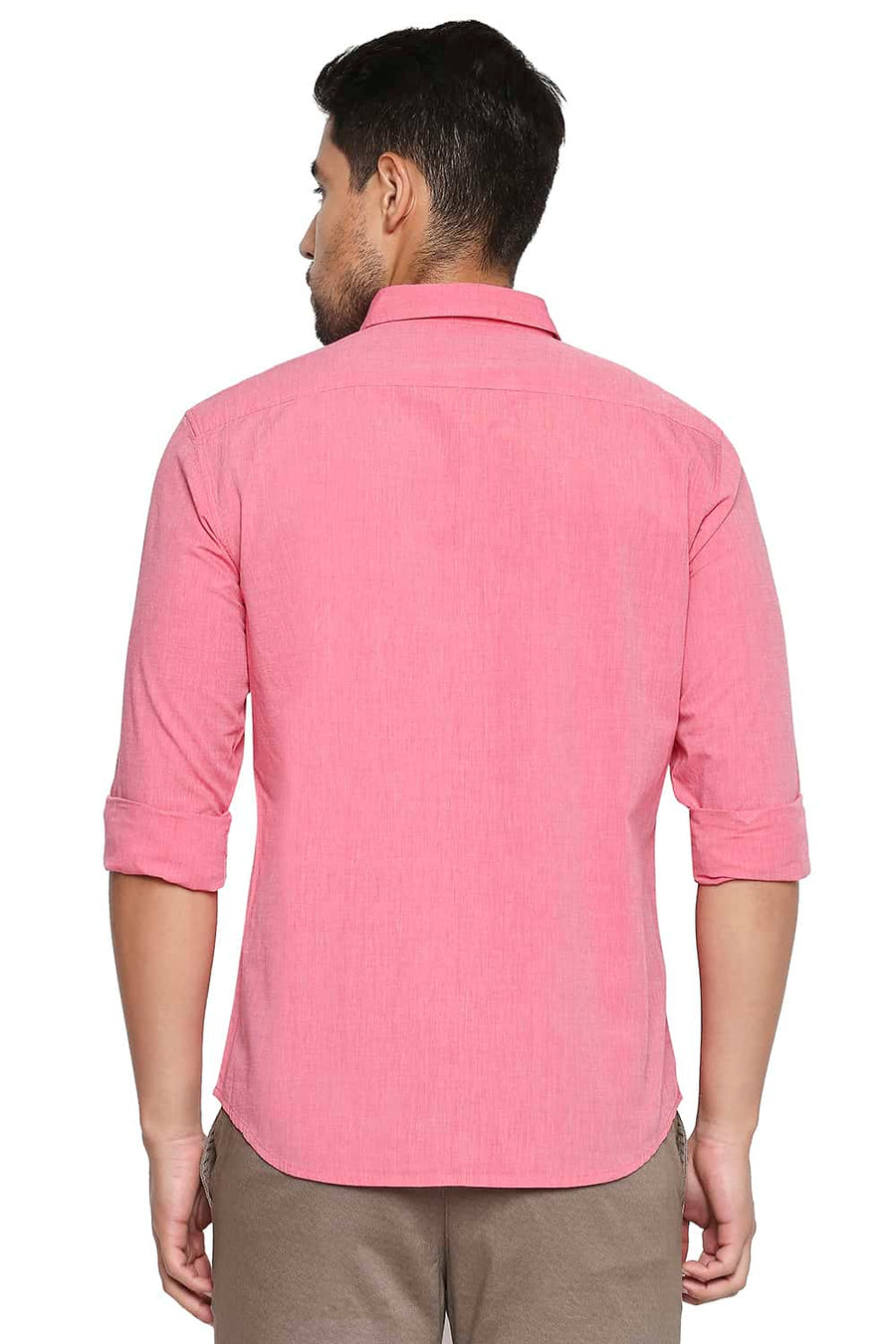 BASICS SLIM FIT HONEYSUCKLE PINK FILA FIL SHIRT