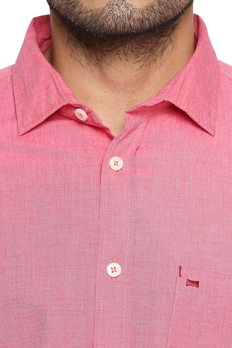BASICS SLIM FIT HONEYSUCKLE PINK FILA FIL SHIRT