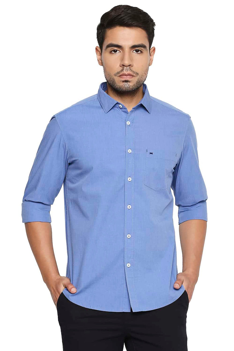 BASICS SLIM FIT GRANADA BLUE FILA FIL SHIRT