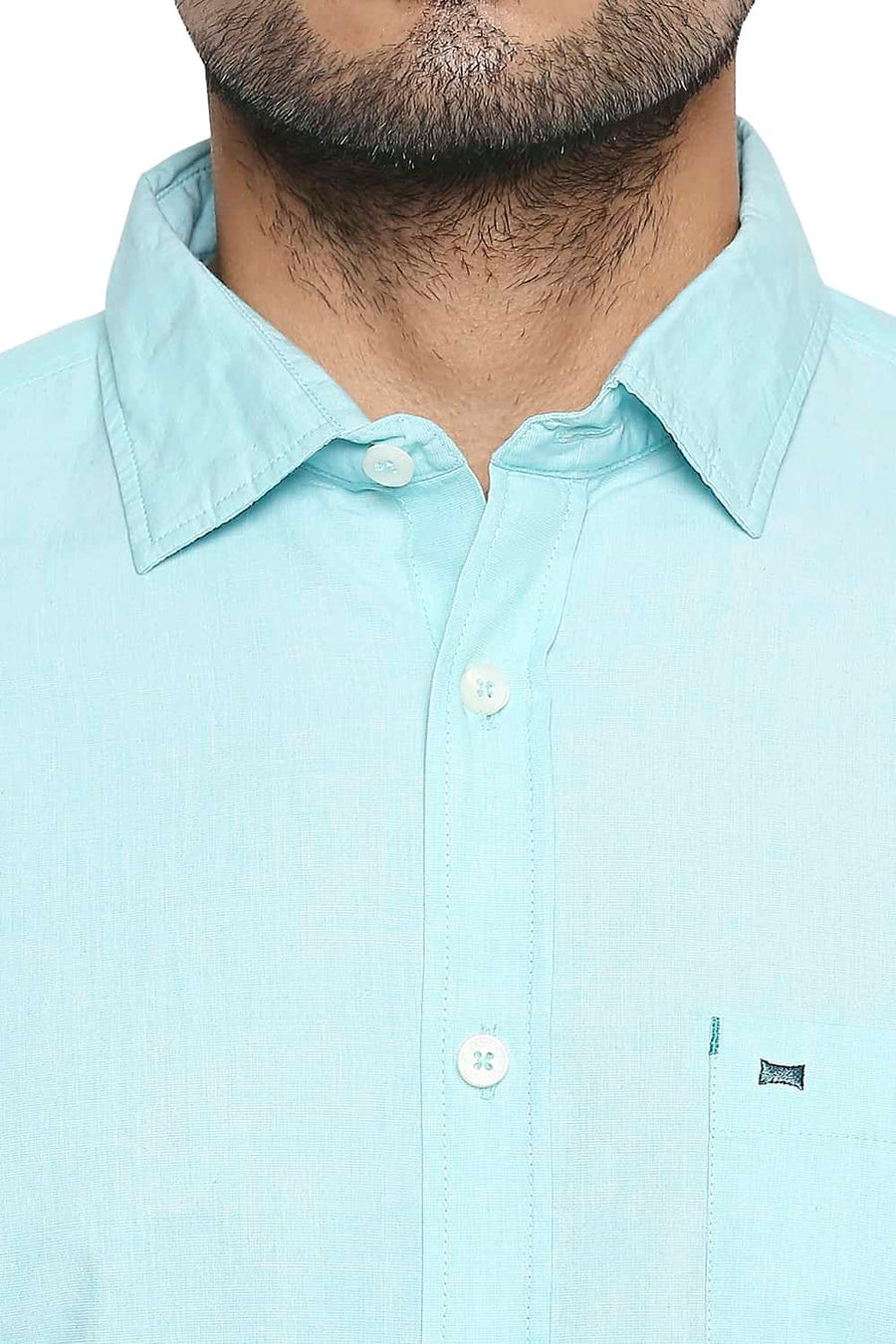 BASICS SLIM FIT BEACH GREEN FILA FIL SHIRT