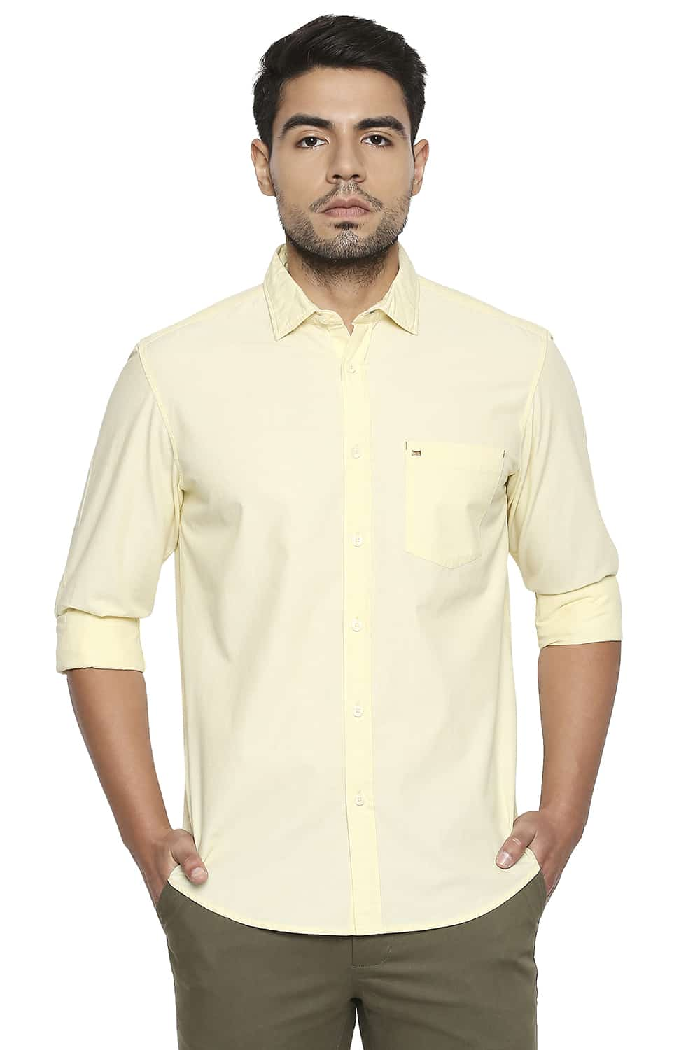 BASICS SLIM FIT FILA FIL SHIRT