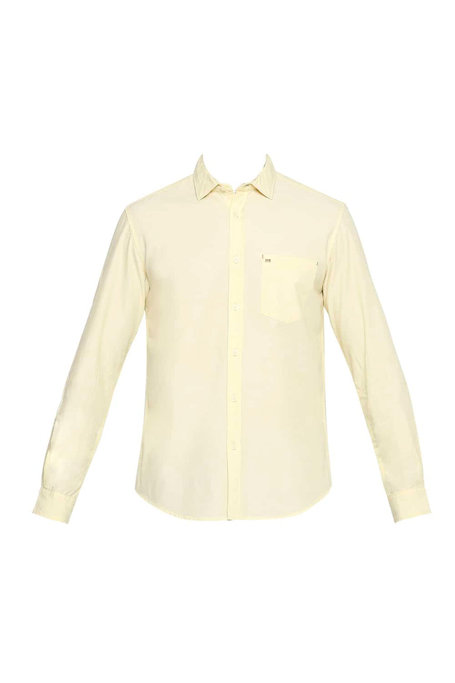 BASICS SLIM FIT SUNLIGHT YELLOW FILA FIL SHIRT