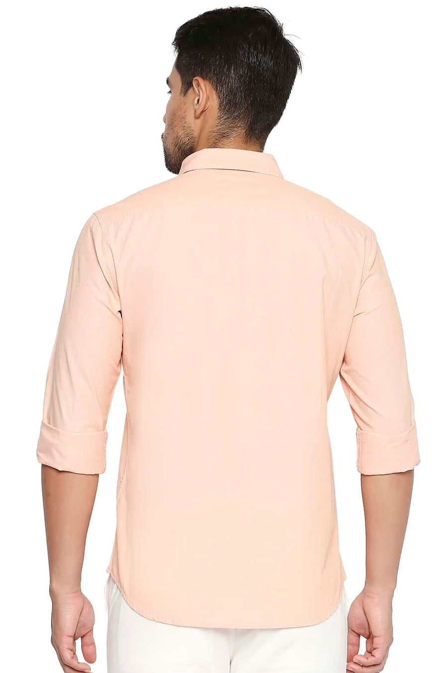 BASICS SLIM FIT ORANGE COBBLER FILA FIL SHIRT