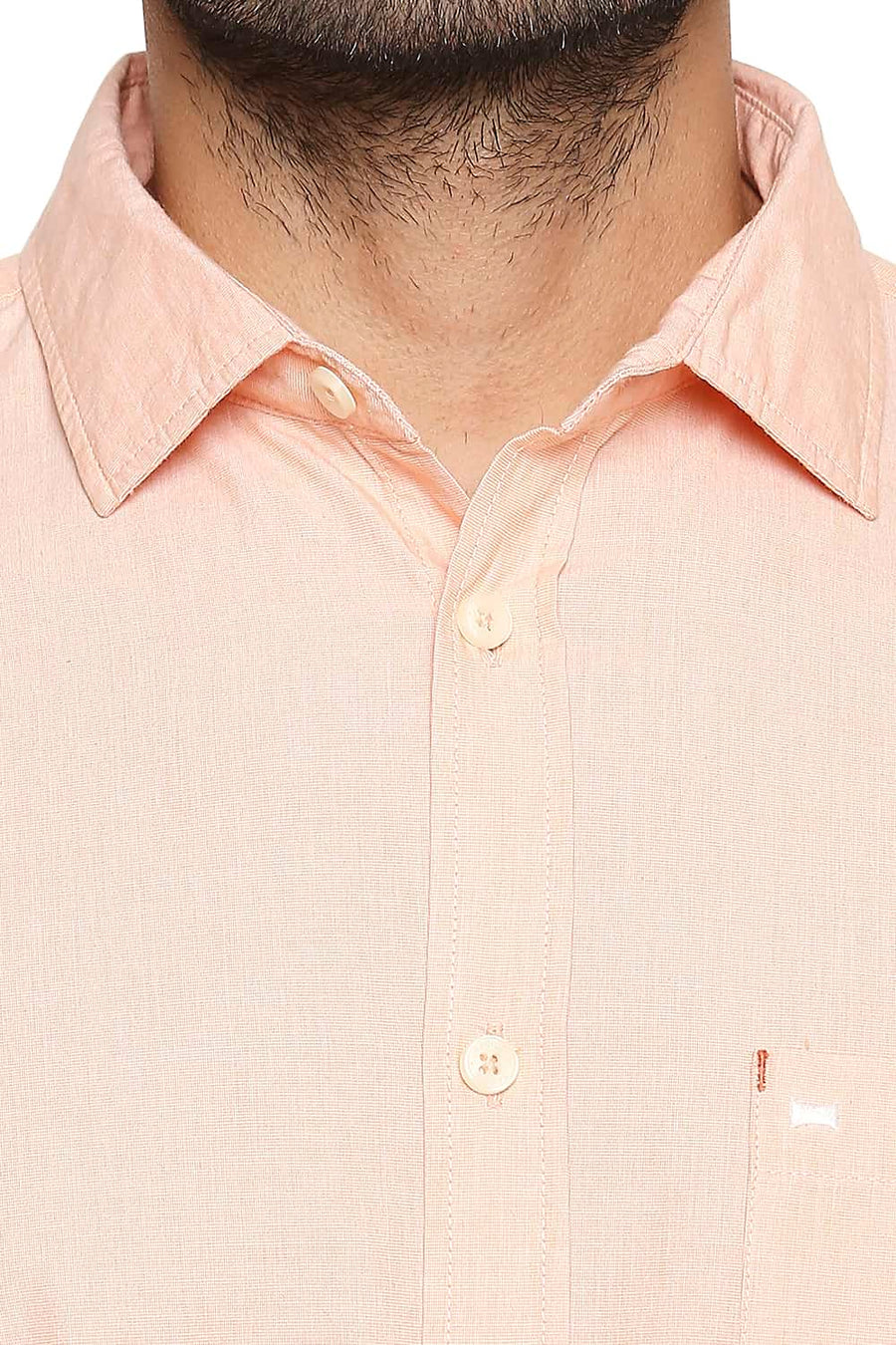 BASICS SLIM FIT ORANGE COBBLER FILA FIL SHIRT