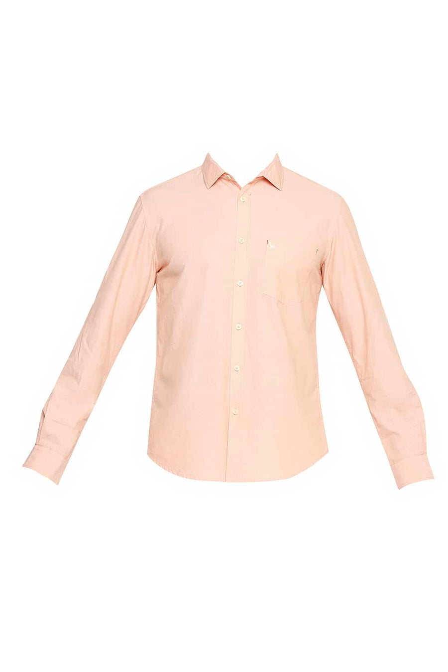 BASICS SLIM FIT ORANGE COBBLER FILA FIL SHIRT