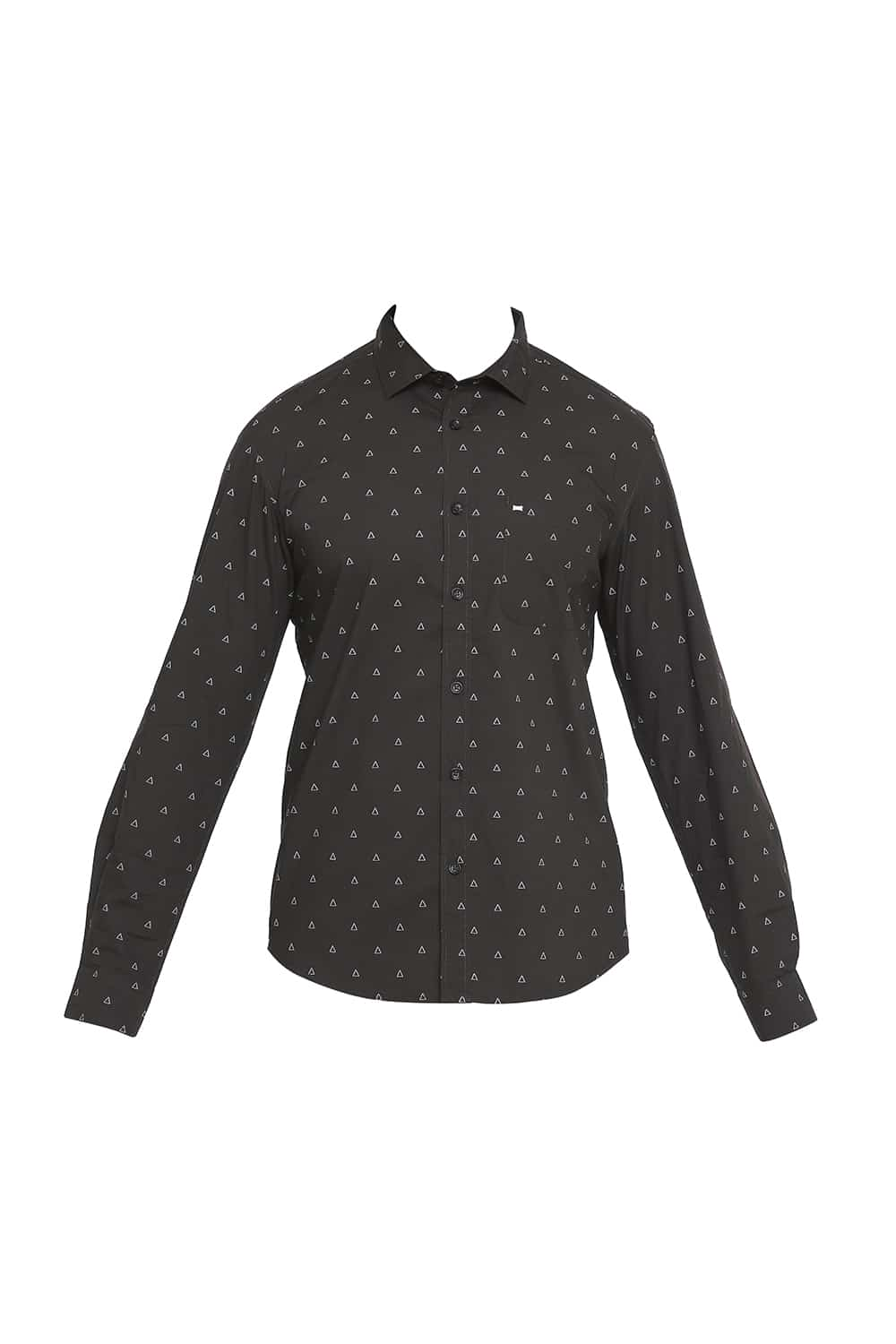 BASICS SLIM FIT PRINTED SHIRT