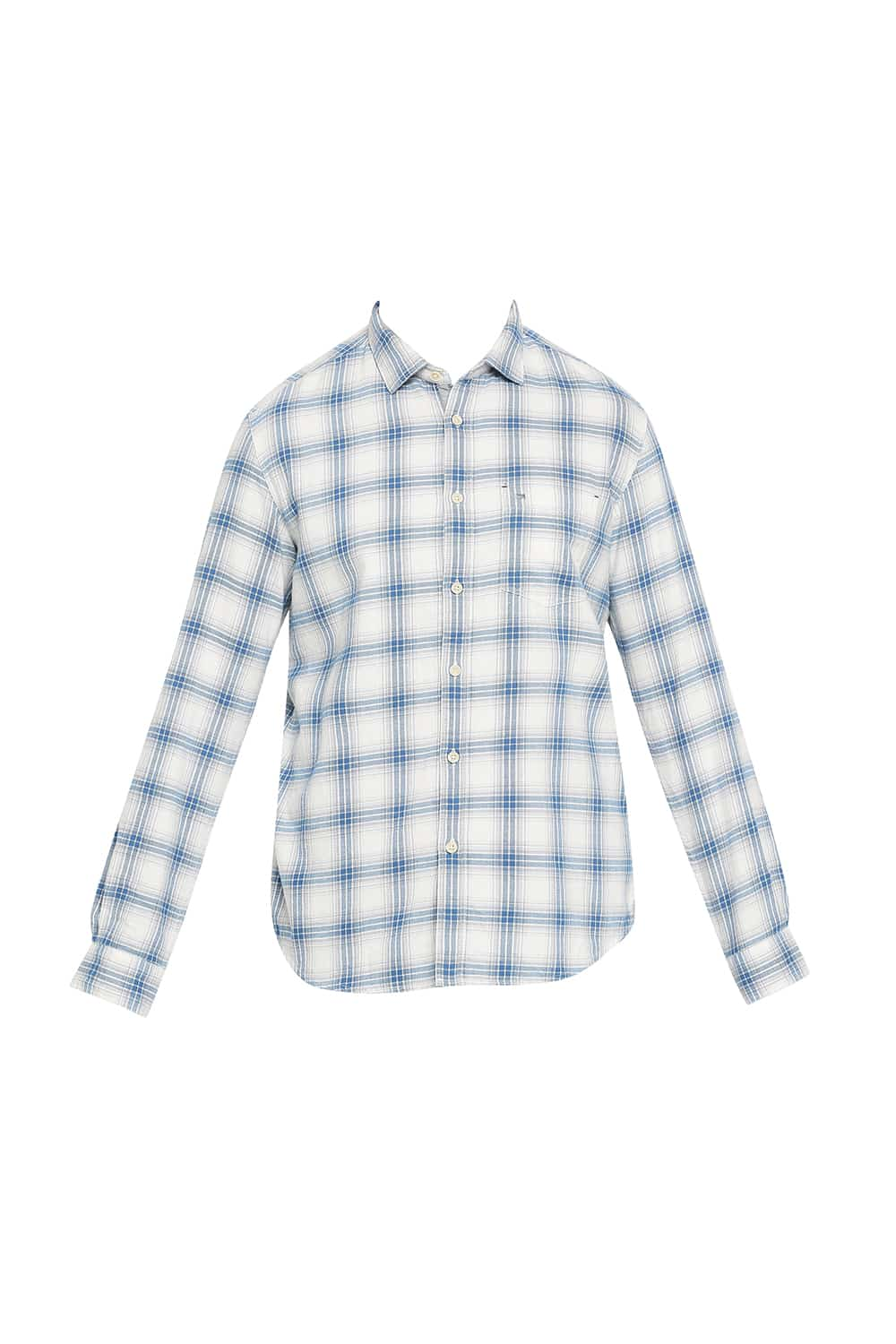 BASICS SLIM FIT CHECKS SHIRT