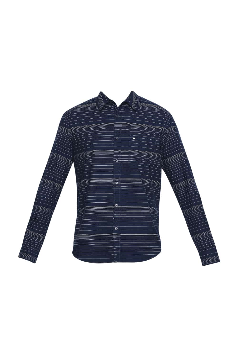 BASICS SLIM FIT STRIPE SHIRT