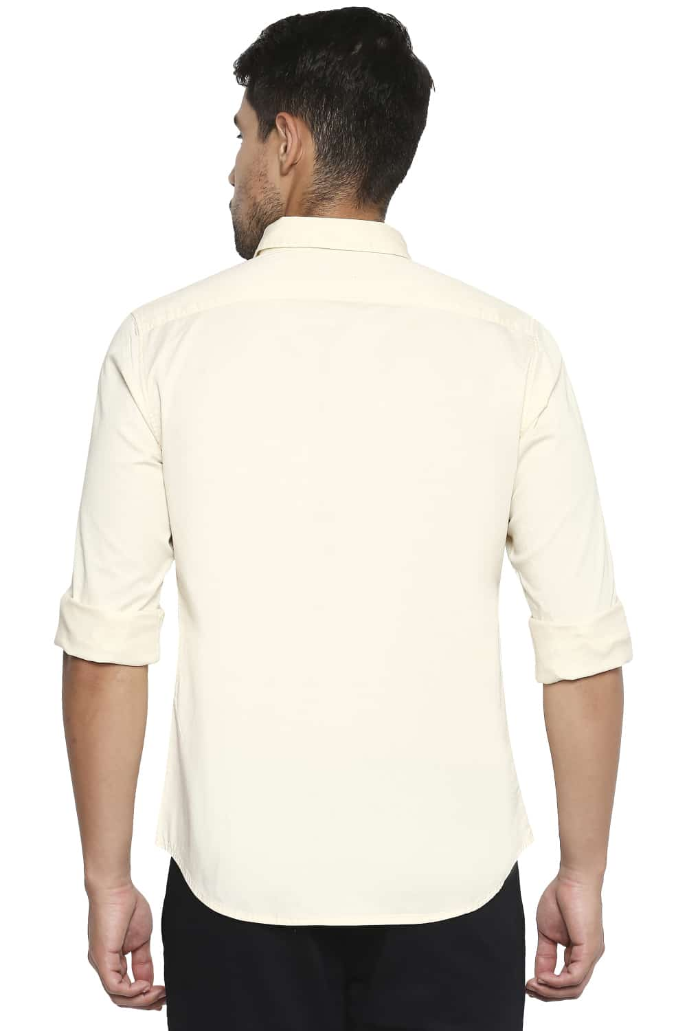 BASICS SLIM FIT STRETCH SHIRT