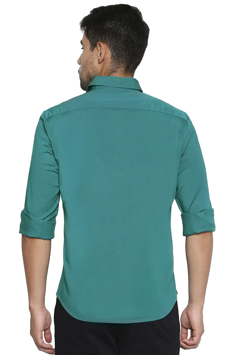 BASICS SLIM FIT STRETCH SHIRT