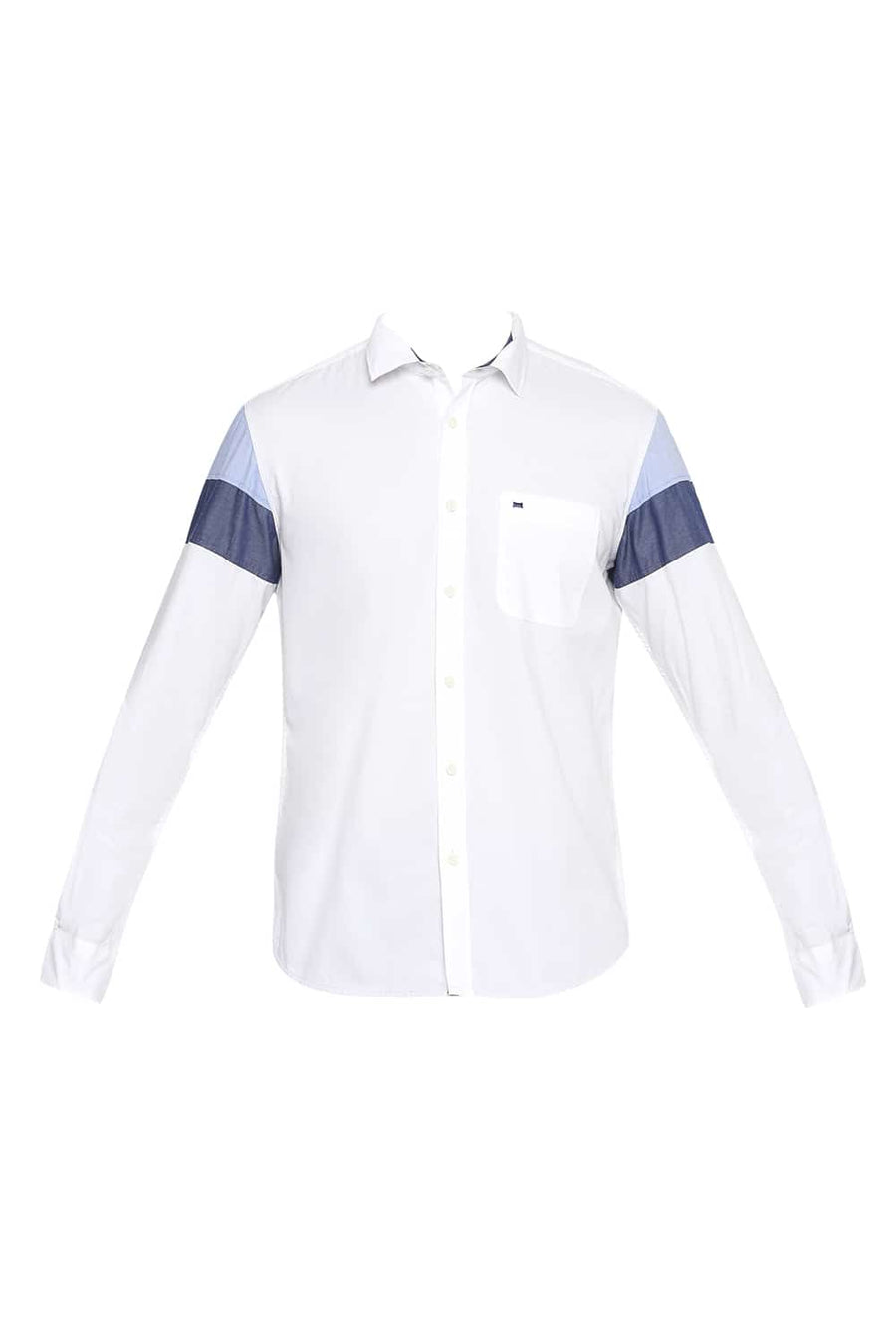 BASICS SLIM FIT BRILLIANT WHITE OXFORD SHIRT