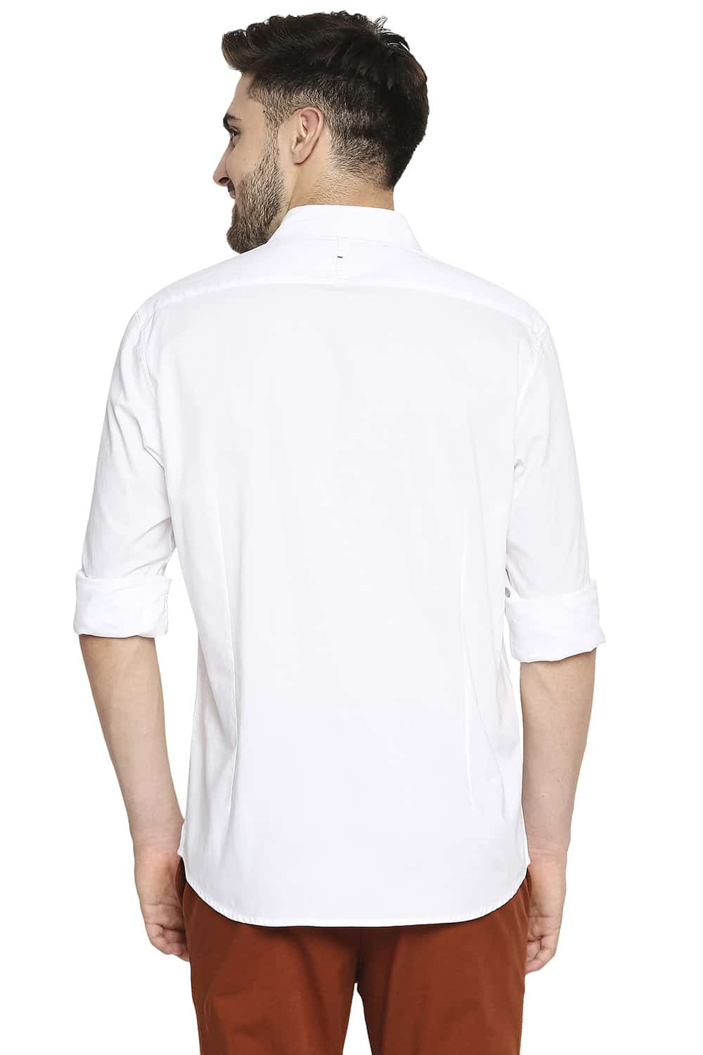 BASICS SLIM FIT OXFORD SHIRT