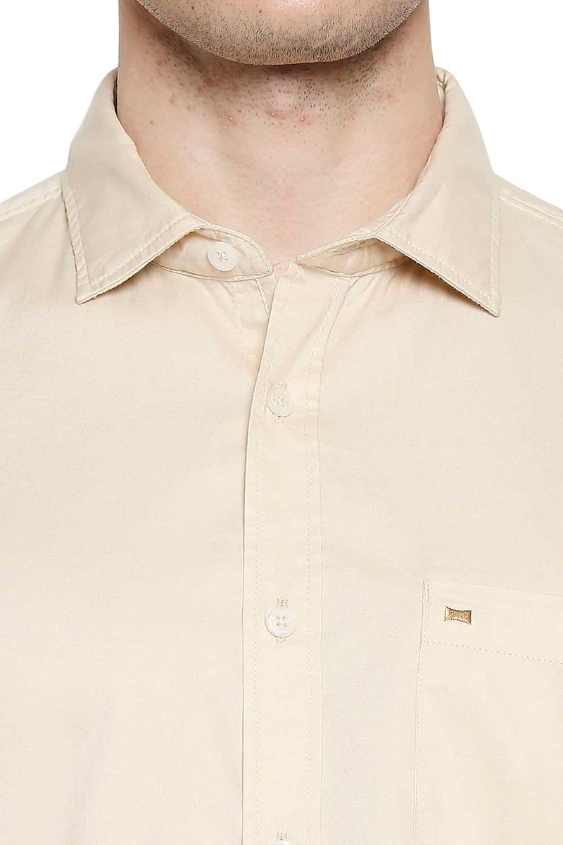 BASICS SLIM FIT OXFORD SHIRT