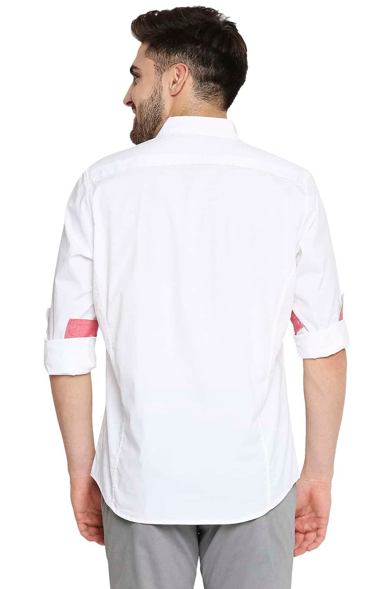 BASICS SLIM FIT STRETCH SHIRT