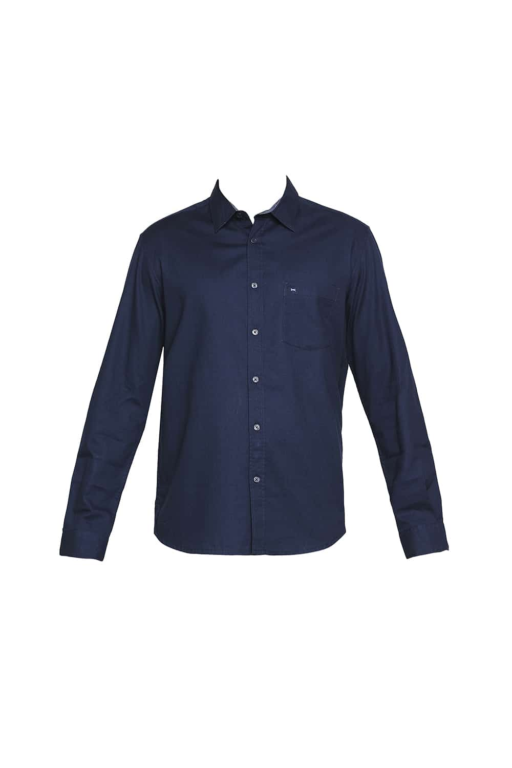 BASICS SLIM FIT CREPE SHIRT