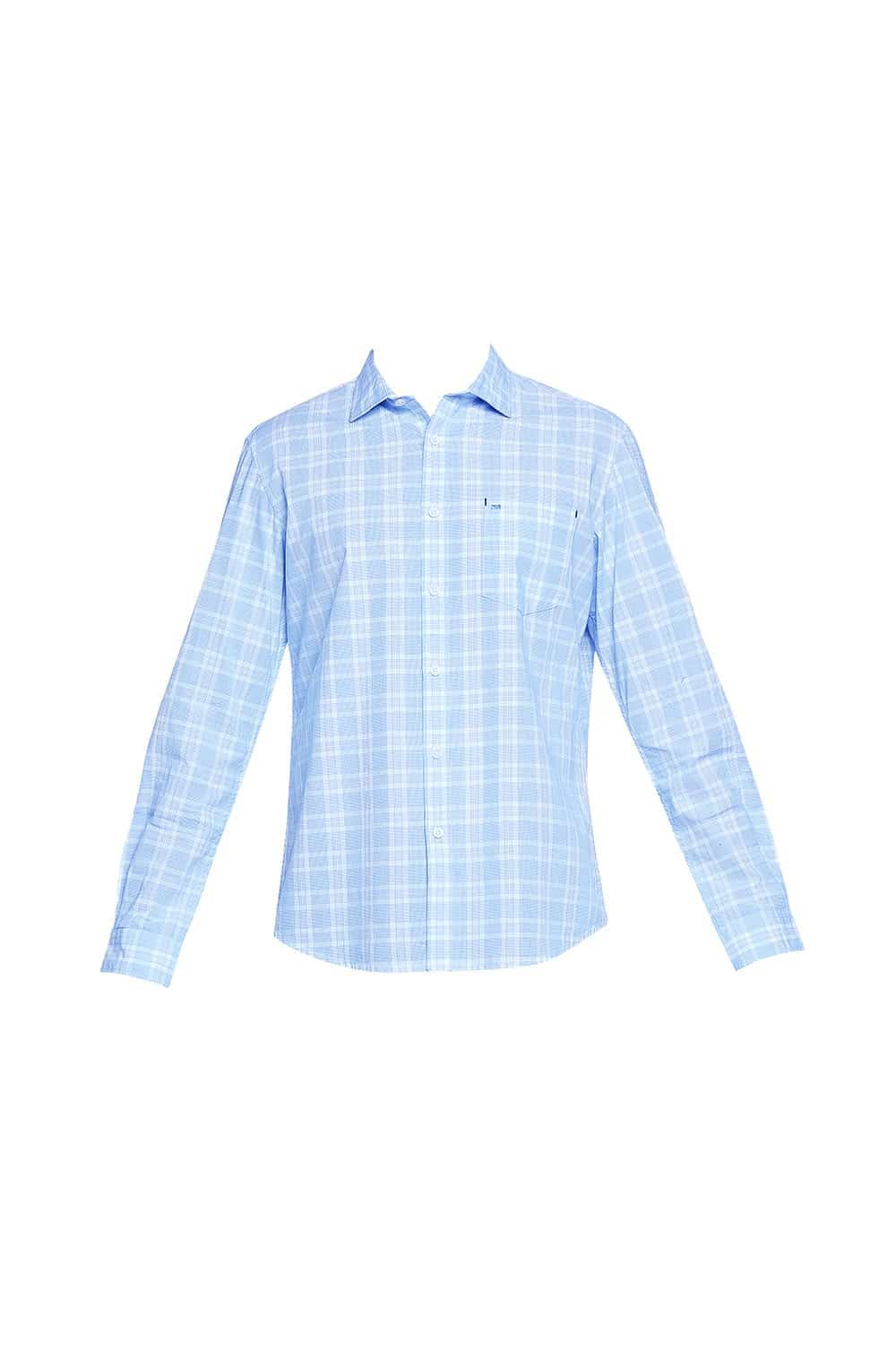 BASICS SLIM FIT CHECKS SHIRT