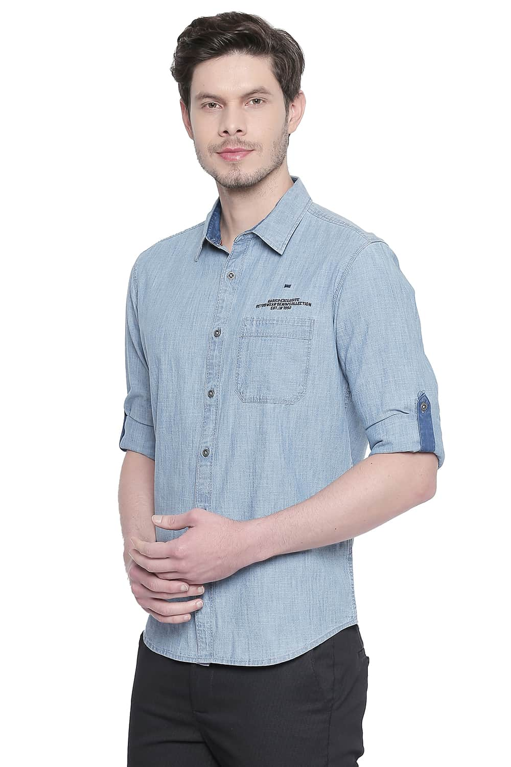 BASICS SLIM FIT SHIRT