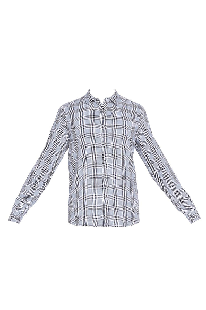 BASICS SLIM FIT REVERSIBLE SHIRT