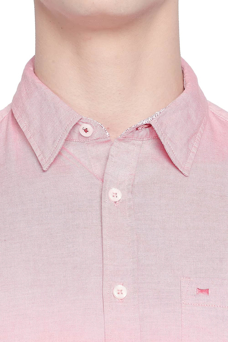 BASICS SLIM FIT OXFORD SHIRT