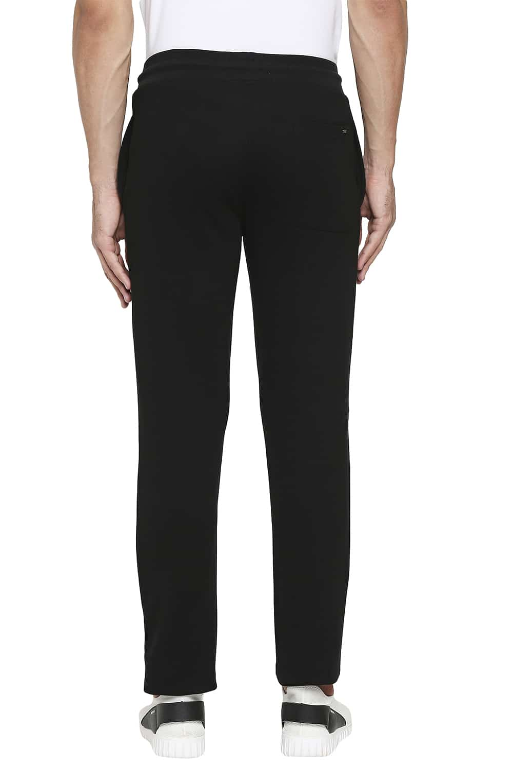 BASICS SLIM FIT SOLID TRACK PANTS