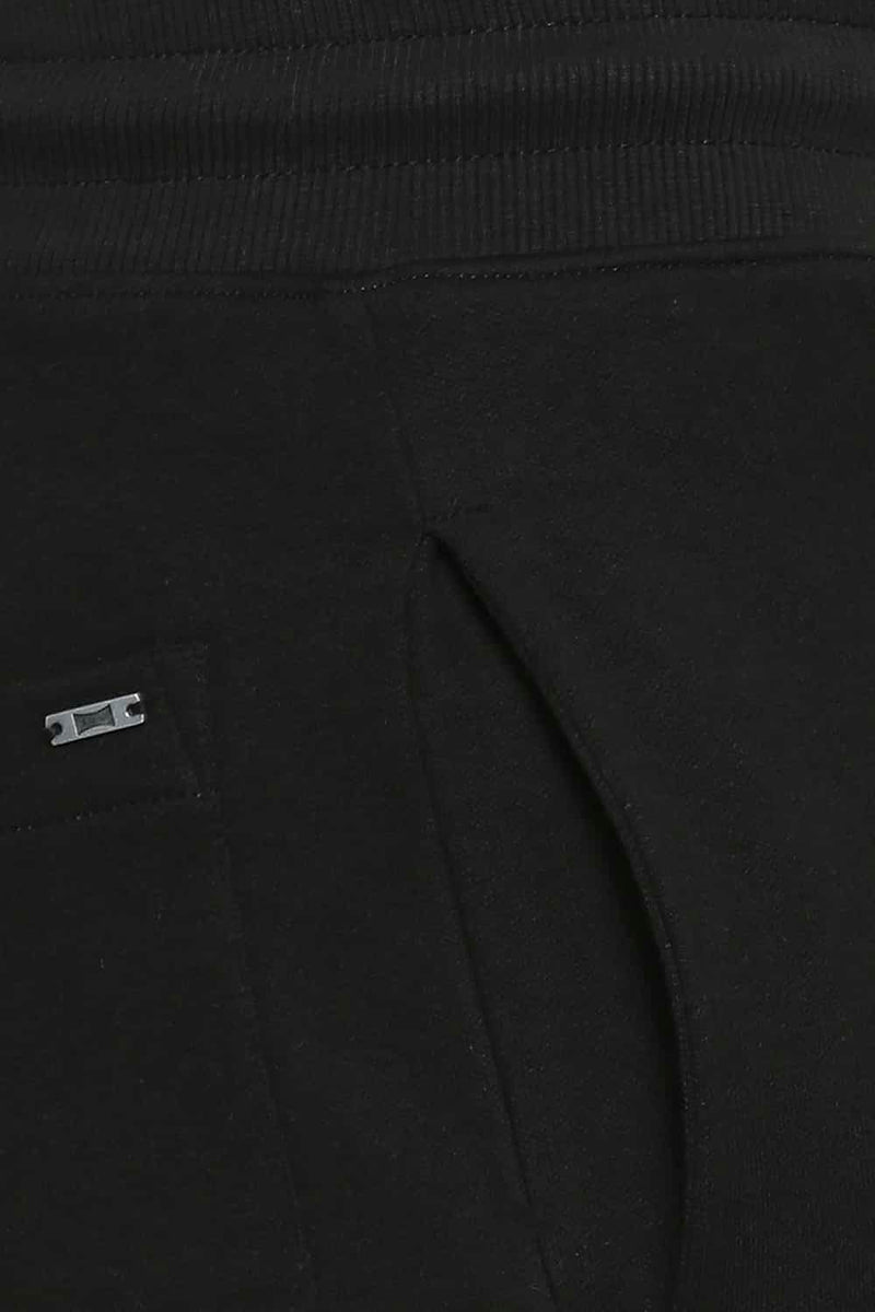 BASICS SLIM FIT SOLID TRACK PANTS