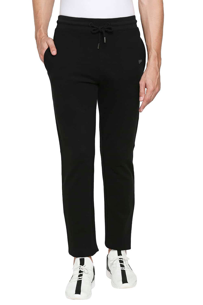 BASICS SLIM FIT SOLID TRACK PANTS