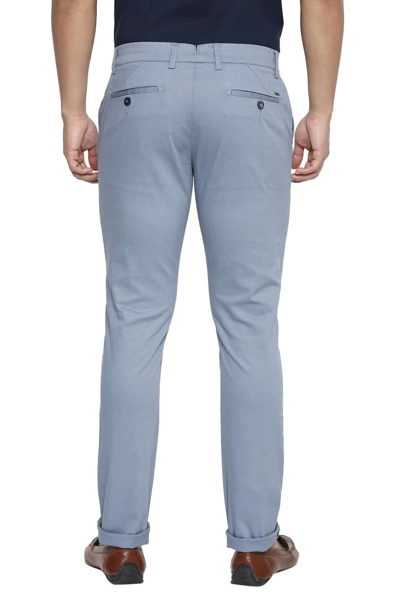 BASICS TAPERED FIT STRETCH TROUSER