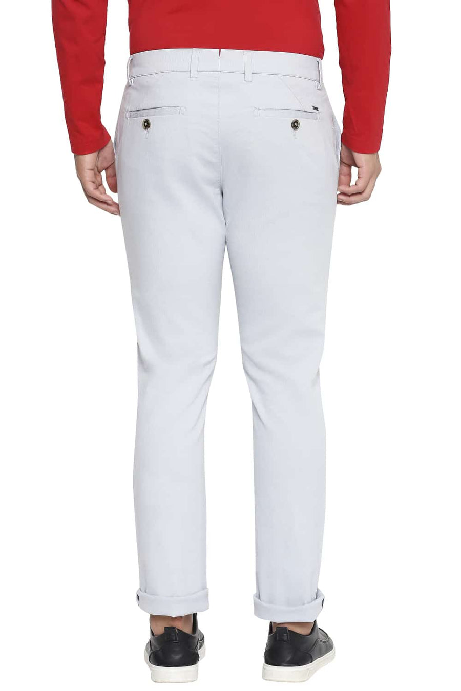 BASICS TAPERED FIT WINTER SKY STRETCH TROUSER