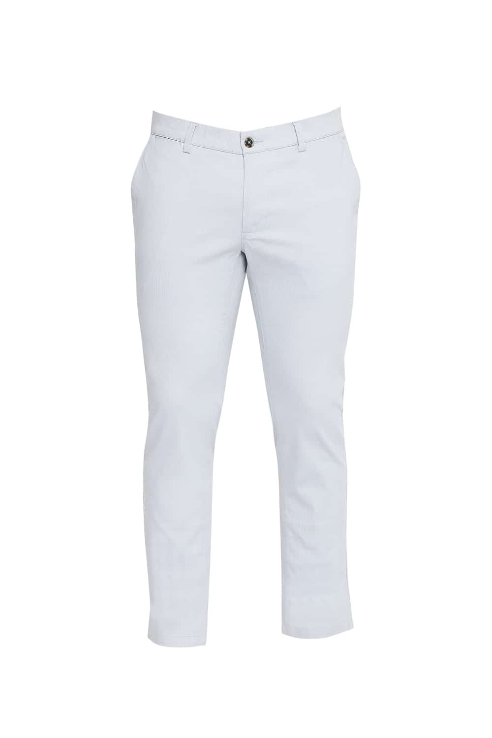 BASICS TAPERED FIT STRETCH TROUSER