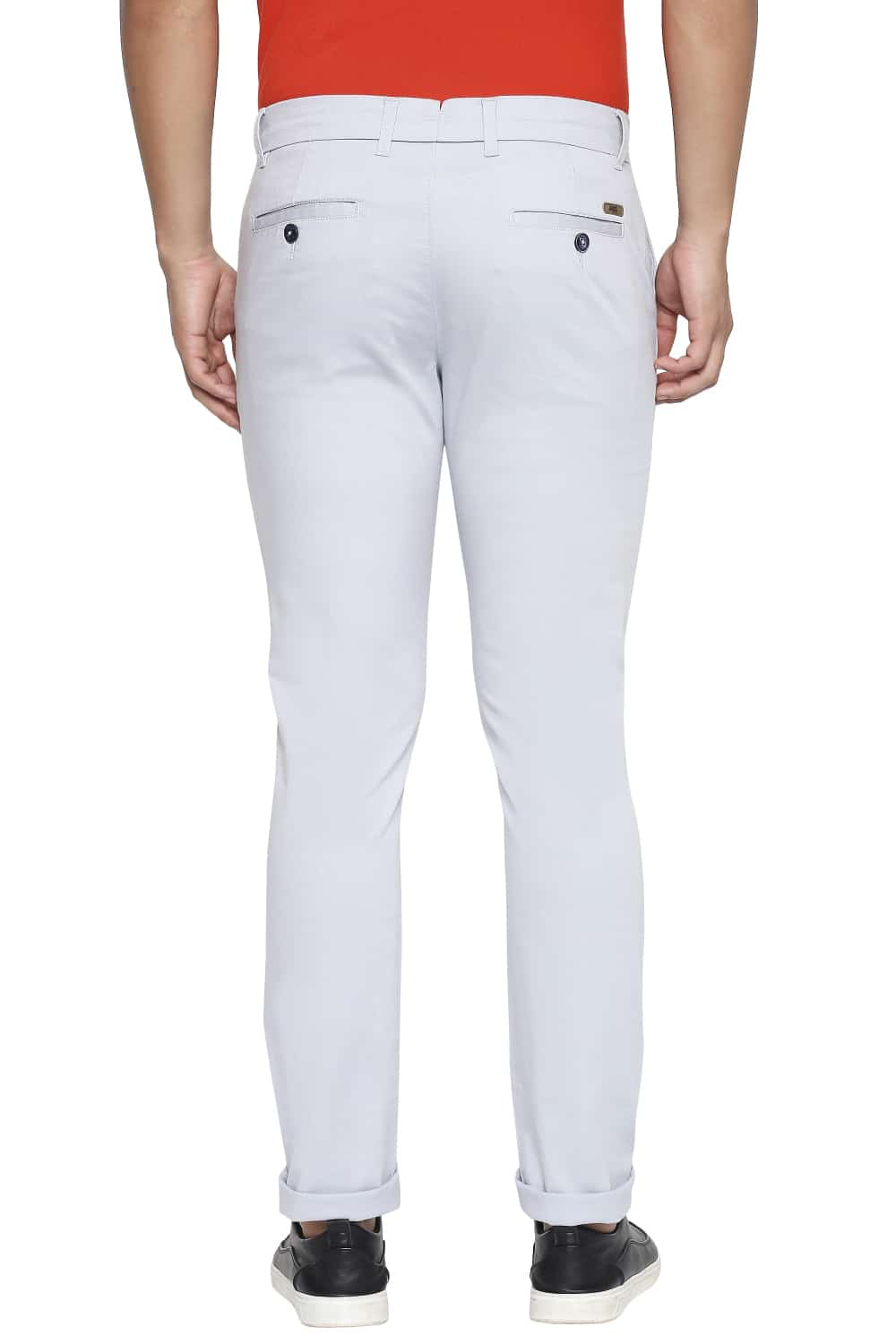 BASICS TAPERED FIT STRETCH TROUSER