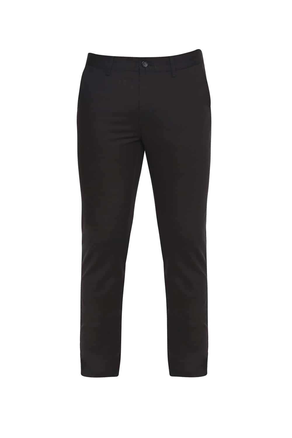 BASICS TAPERED FIT STRETCH TROUSER