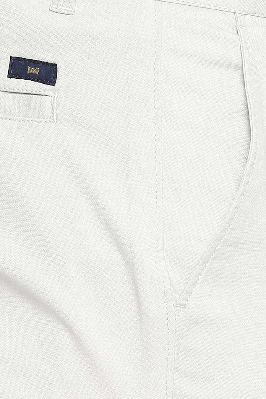 BASICS TAPERED FIT VAPOR BLUE STRETCH TROUSER