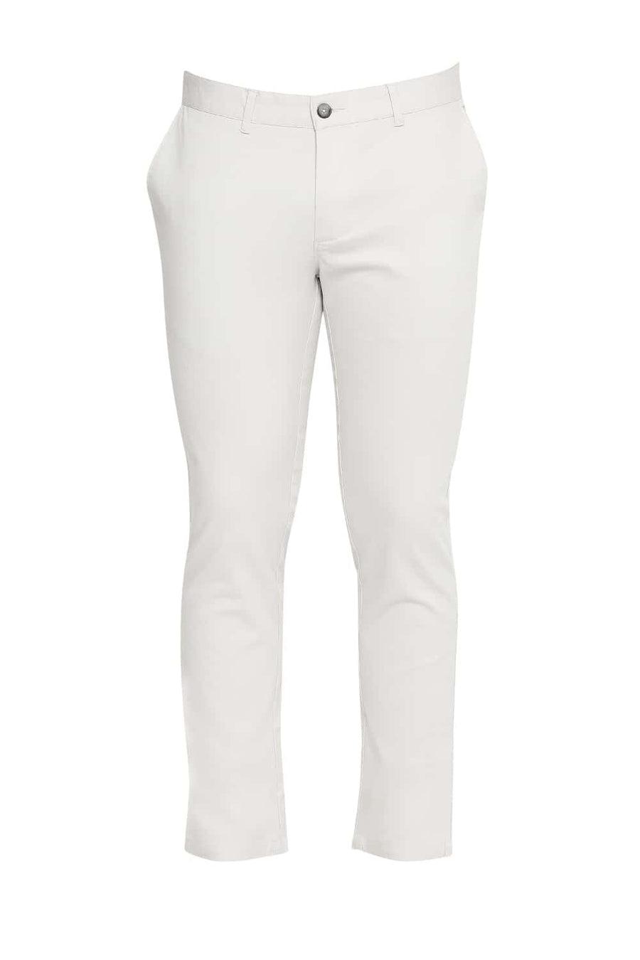 BASICS TAPERED FIT VAPOR BLUE STRETCH TROUSER