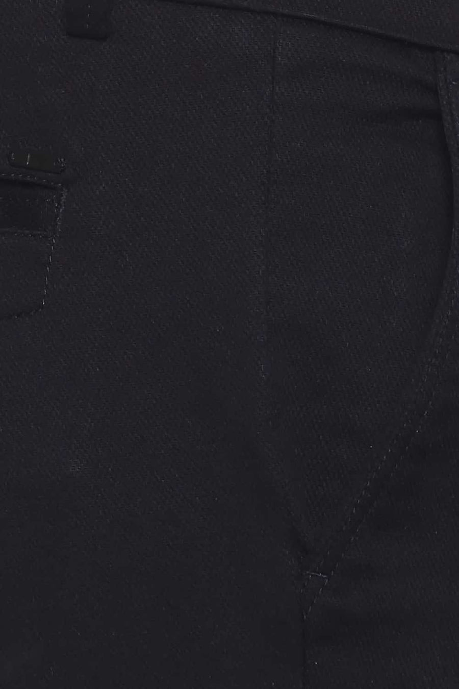 BASICS TAPERED FIT ECLIPSE NAVY STRETCH TROUSER