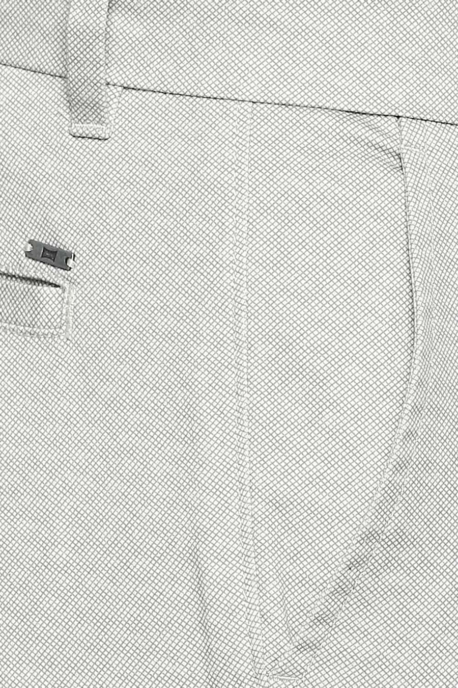 BASICS SKINNY FIT AGATE GREY STRETCH TROUSER
