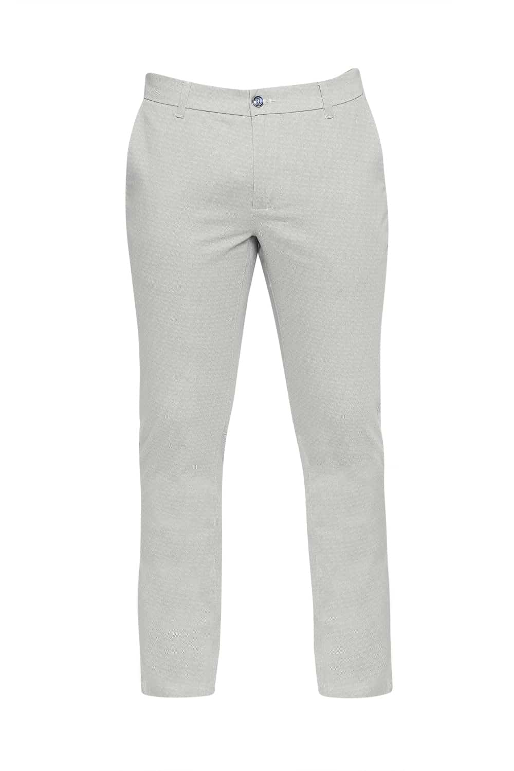 BASICS TAPERED FIT STRETCH TROUSER