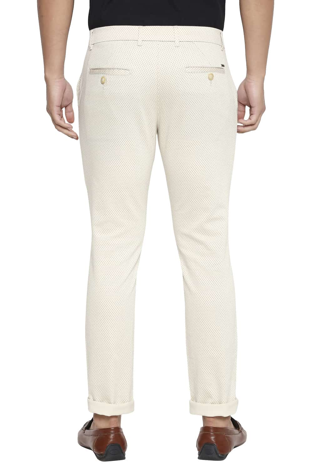 BASICS TAPERED FIT STRETCH TROUSER