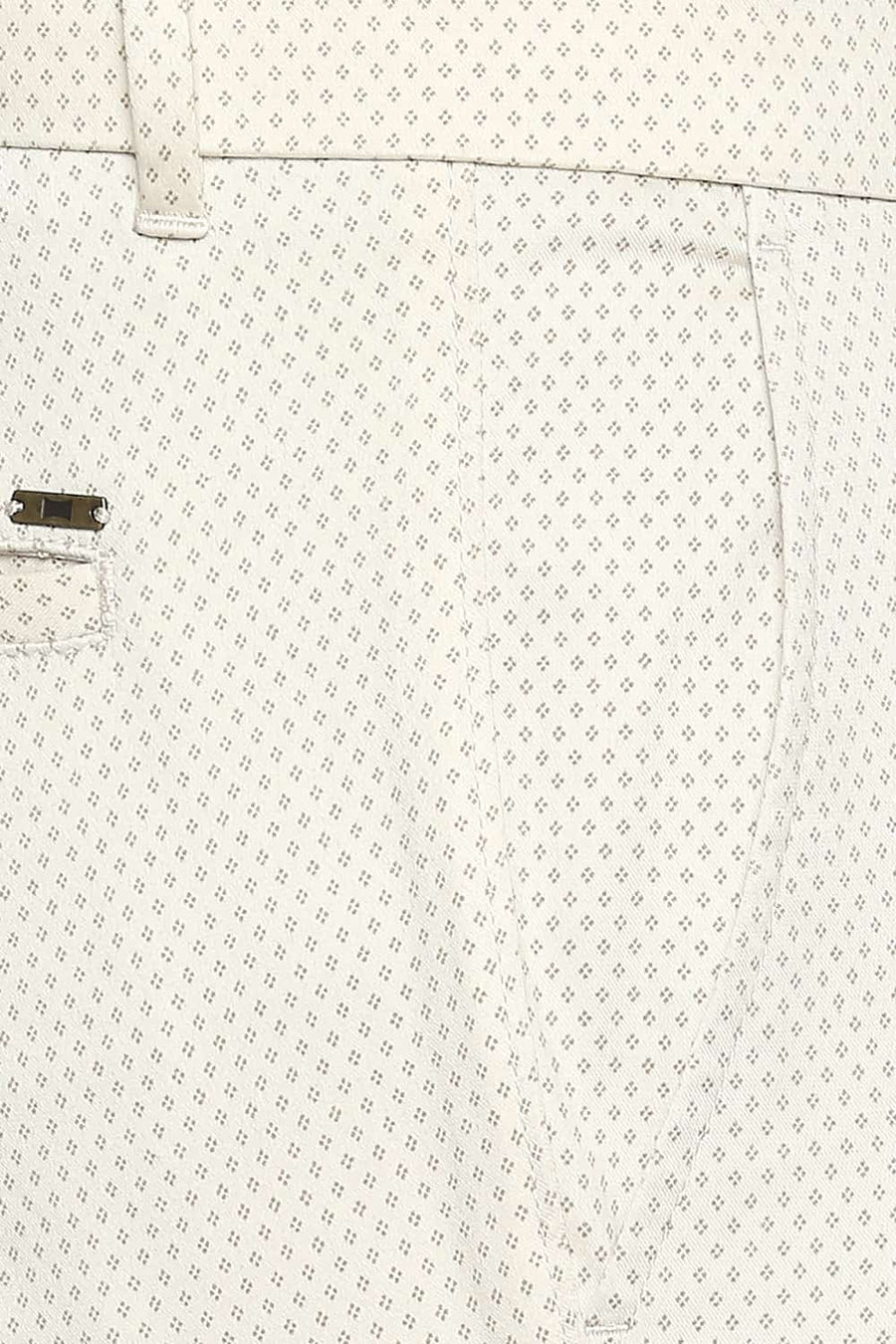 BASICS TAPERED FIT CREME BRULEE STRETCH TROUSER