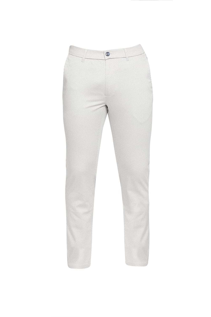 BASICS TAPERED FIT STRETCH TROUSER