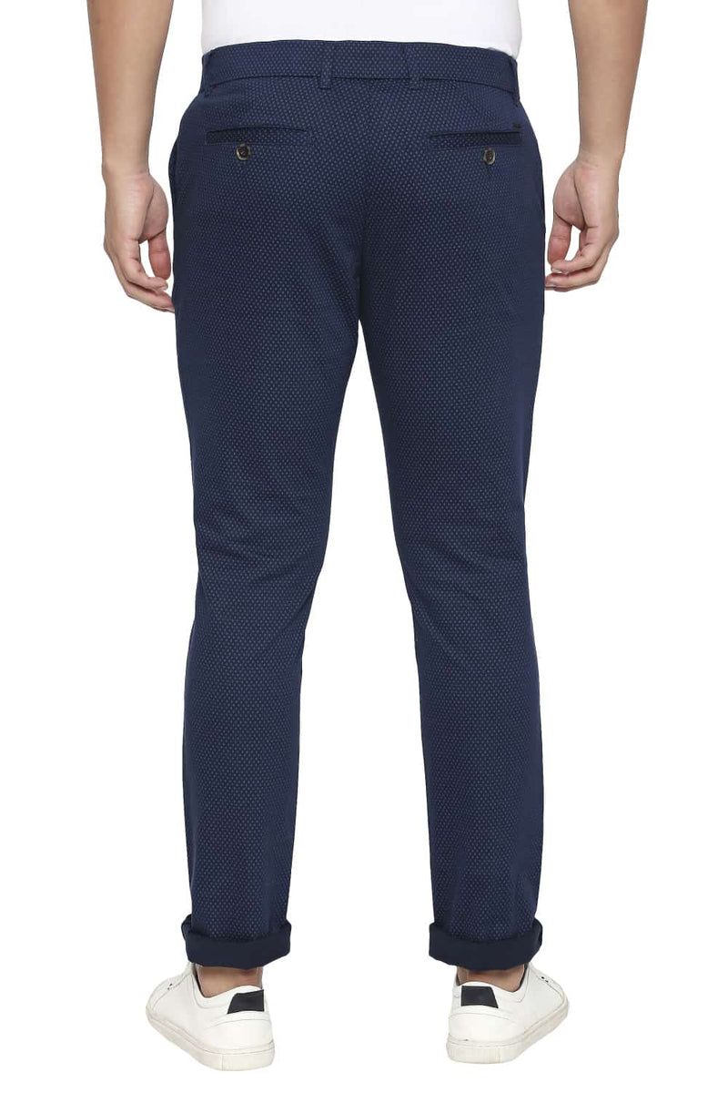 BASICS TAPERED FIT STRETCH TROUSER