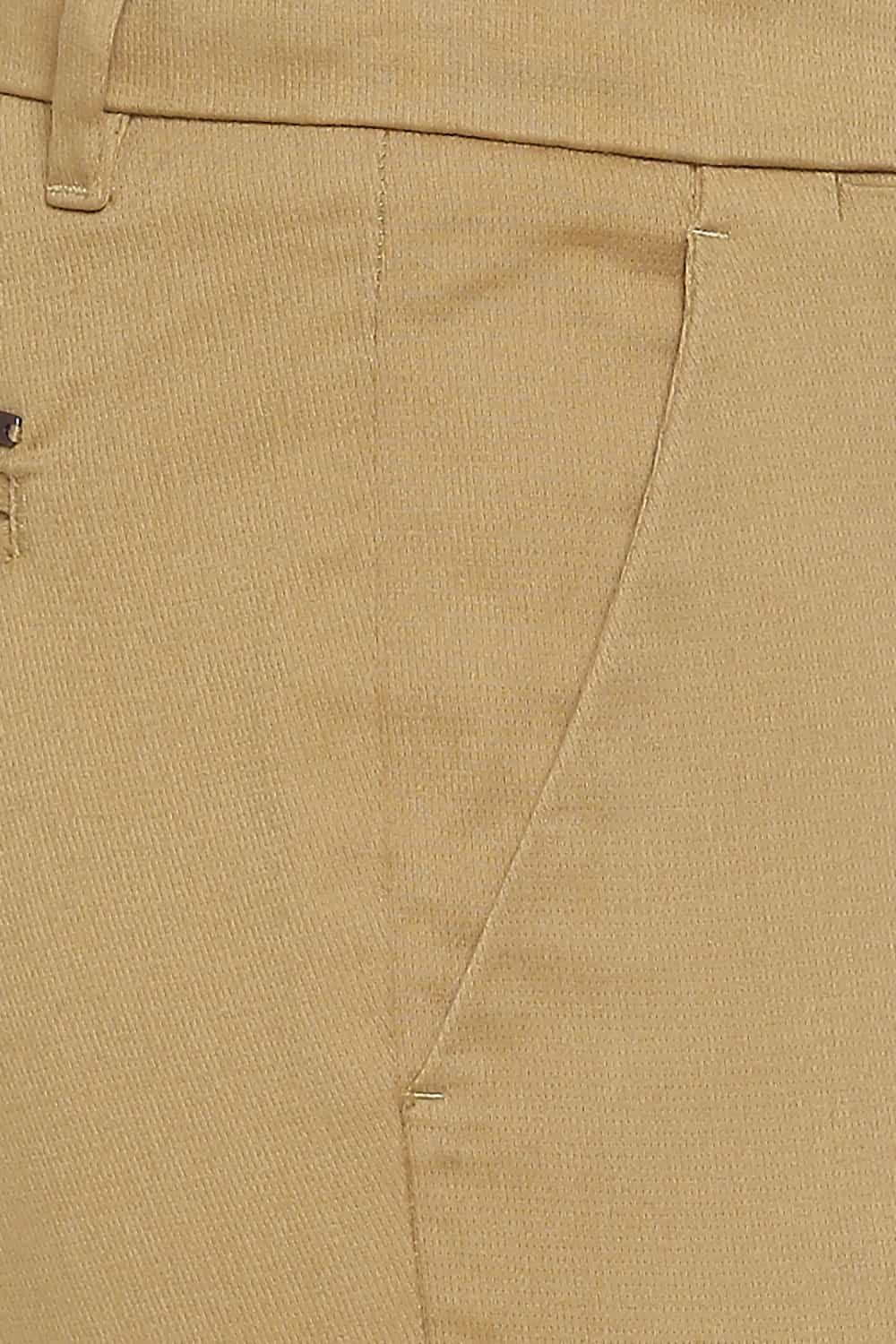 BASICS TAPERED FIT STRETCH TROUSERS