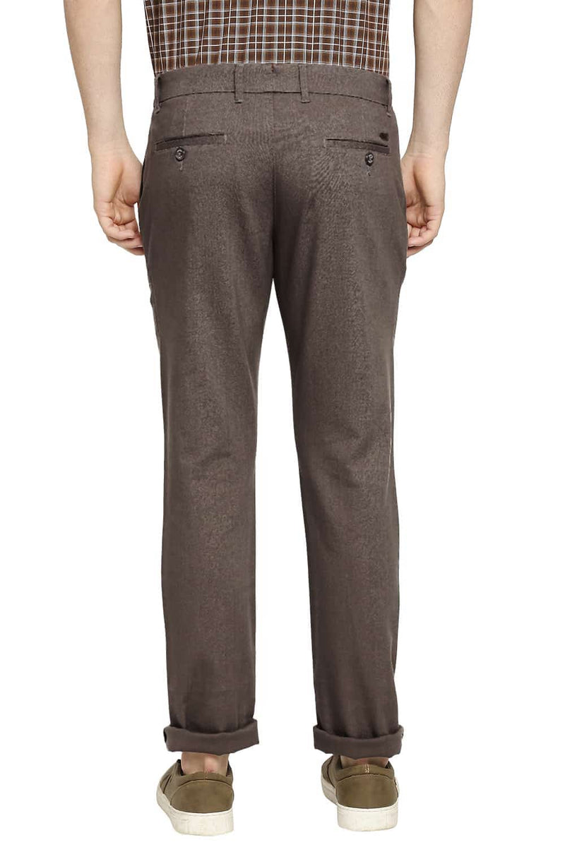 BASICS TAPERED FIT STRETCH TROUSER