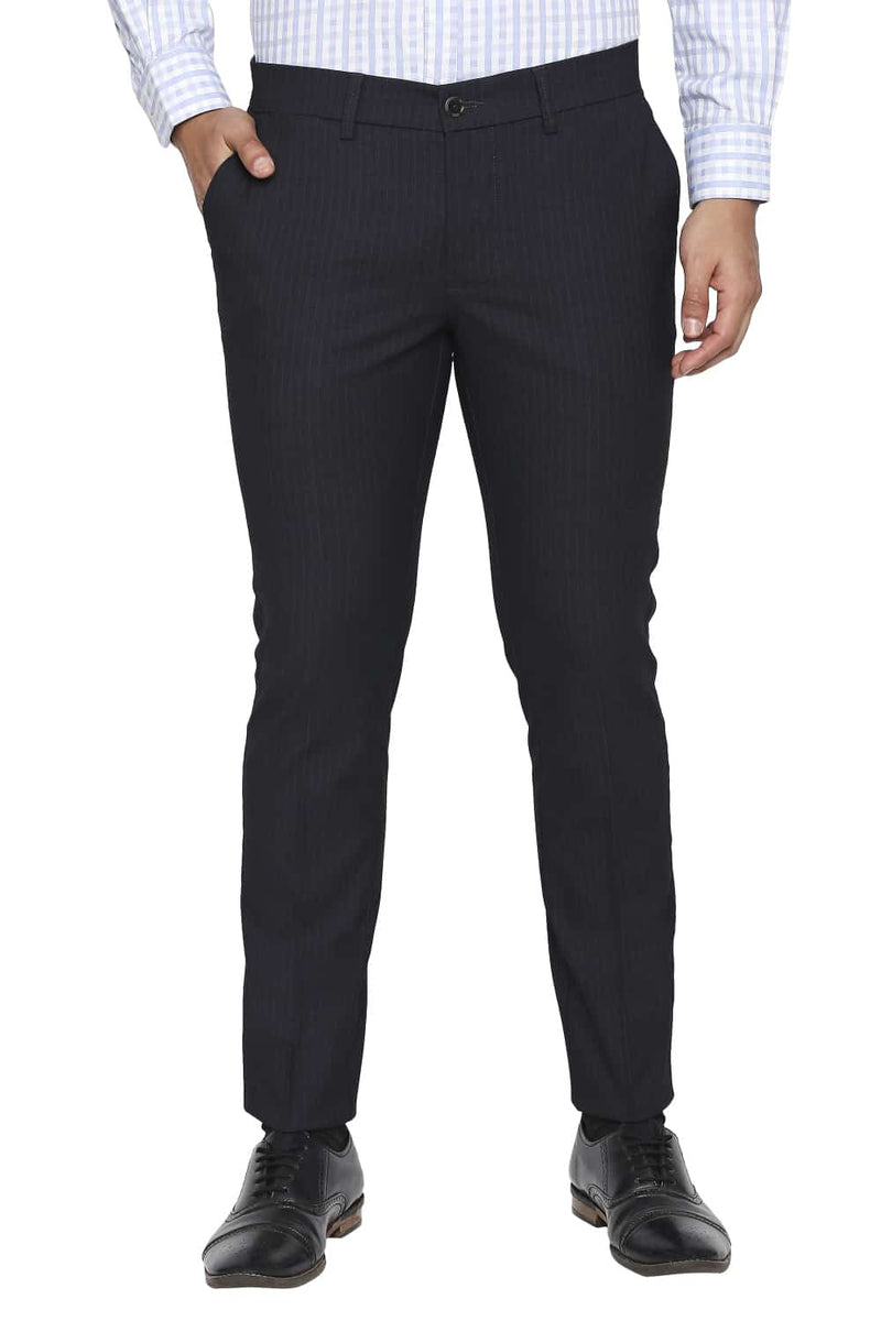 BASICS TAPERED FIT STRETCH TROUSER