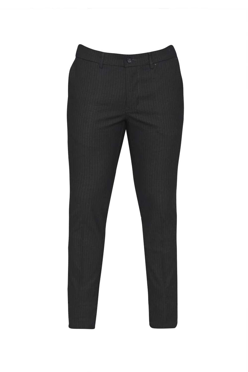 BASICS TAPERED FIT STRETCH TROUSER